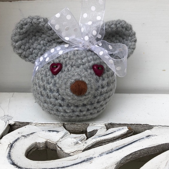 Other - Crocheted teddy bear